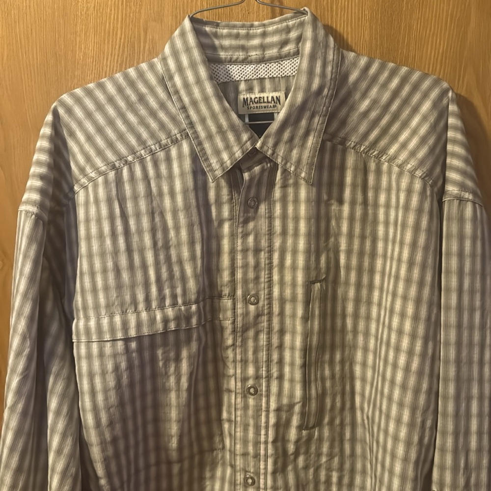 Magellan xxl plaid shirt